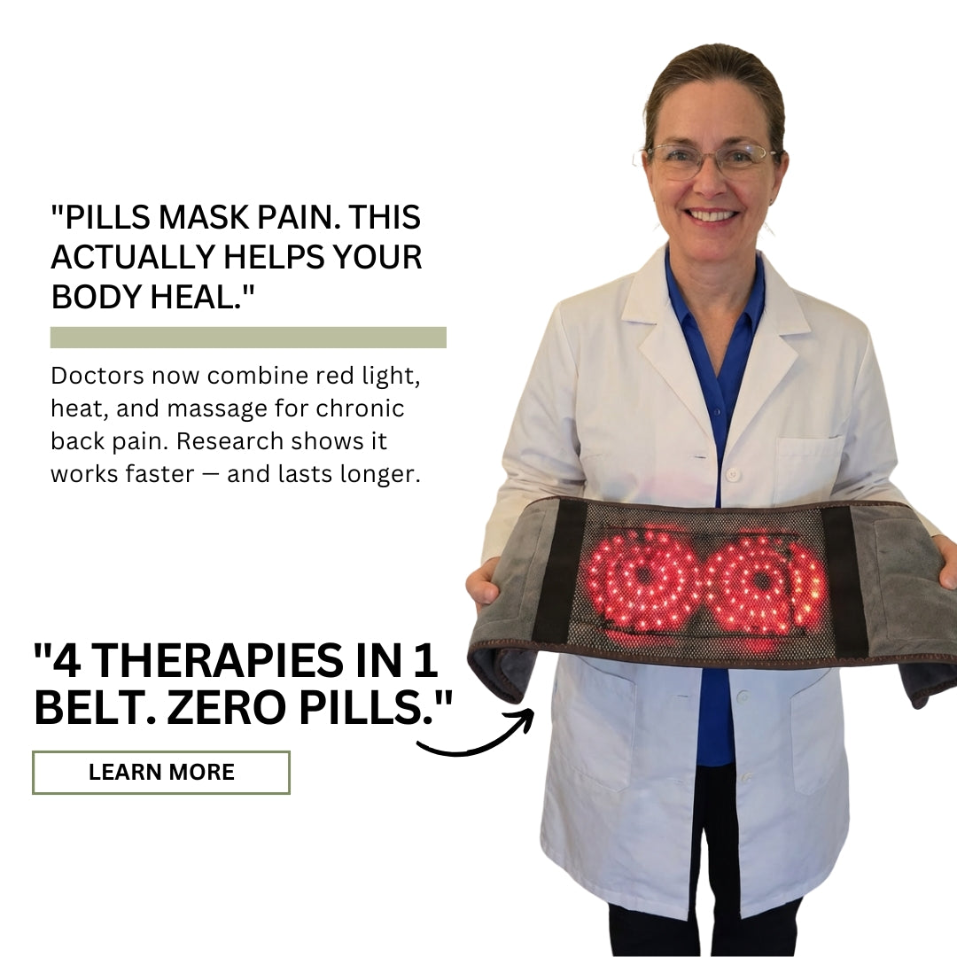 HeatBoost™ Red Light Lumbar Belt