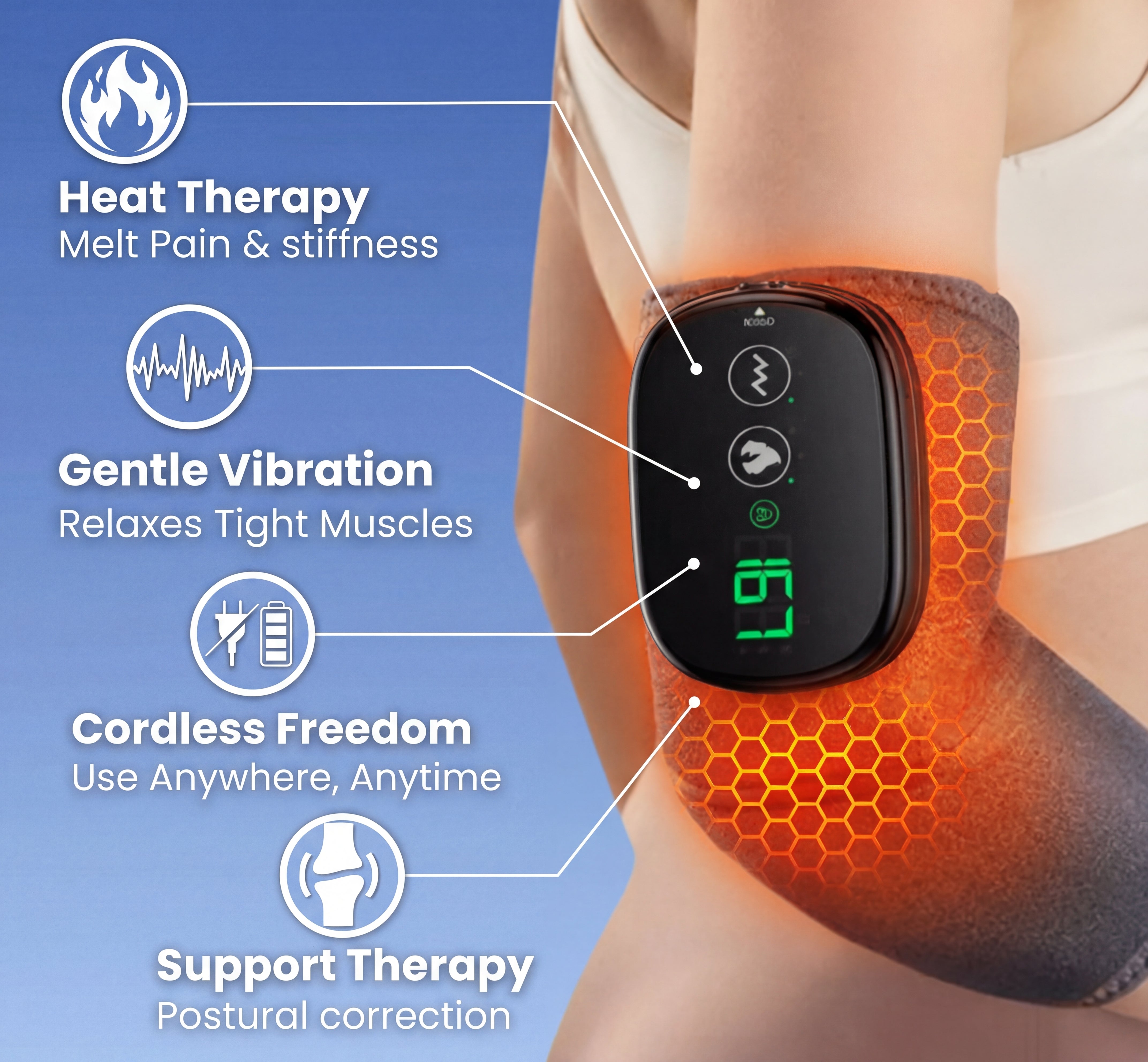 HeatBoost™ Total Joint Massager