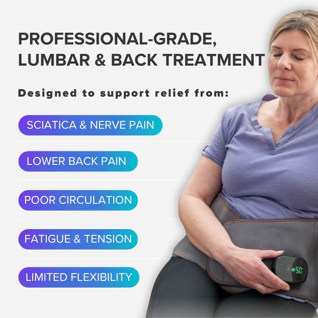 HeatBoost™ Red Light Lumbar Belt