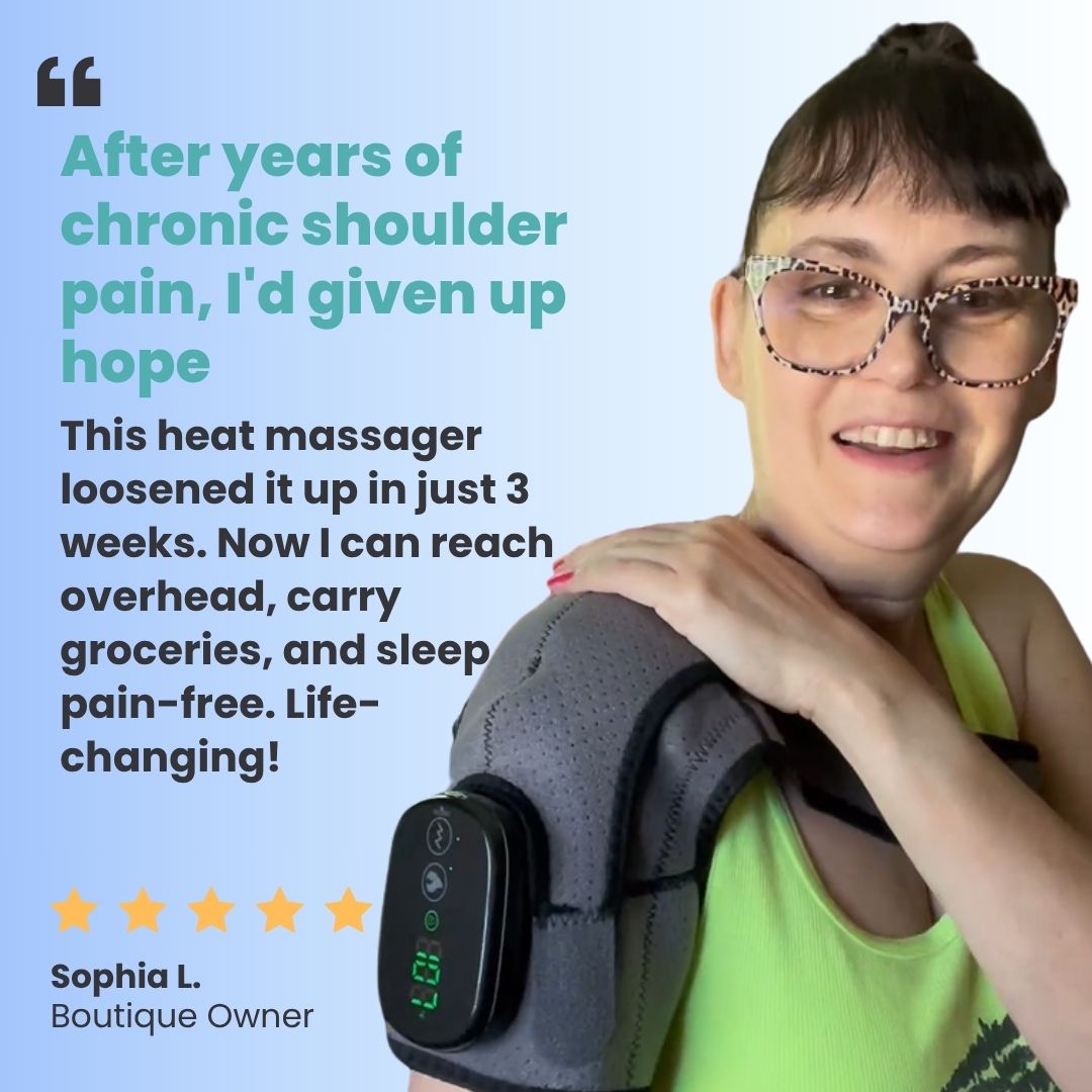 HeatBoost™ Shoulder Massager