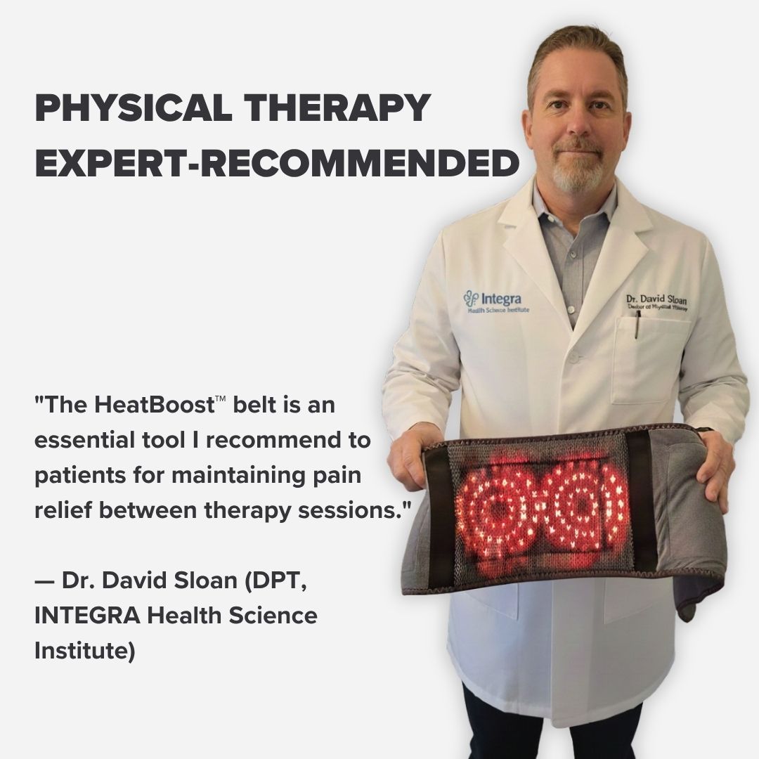 HeatBoost™ Red Light Lumbar Belt