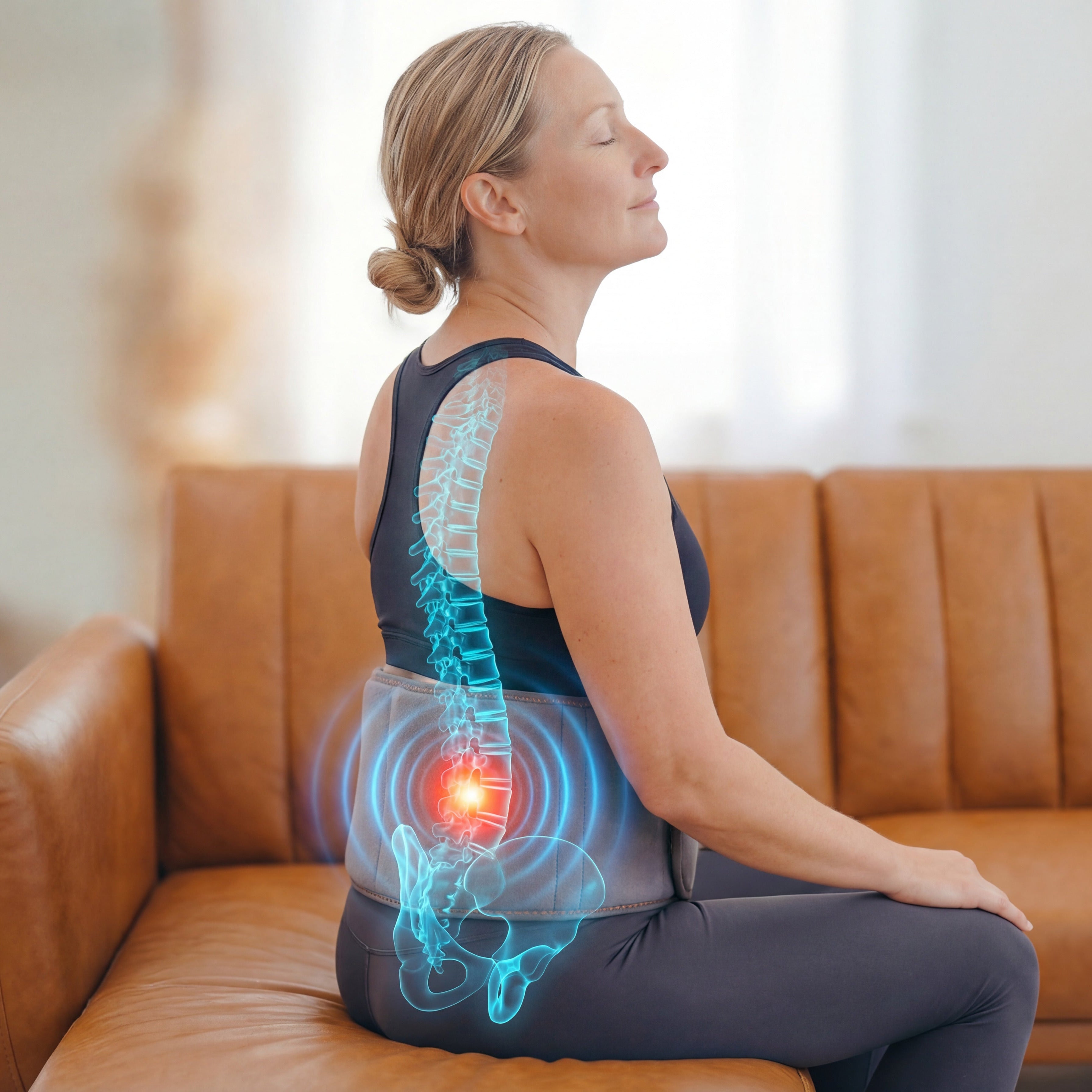 HeatBoost™ Red Light Lumbar Belt